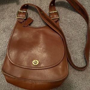 Authentic coach leather bag